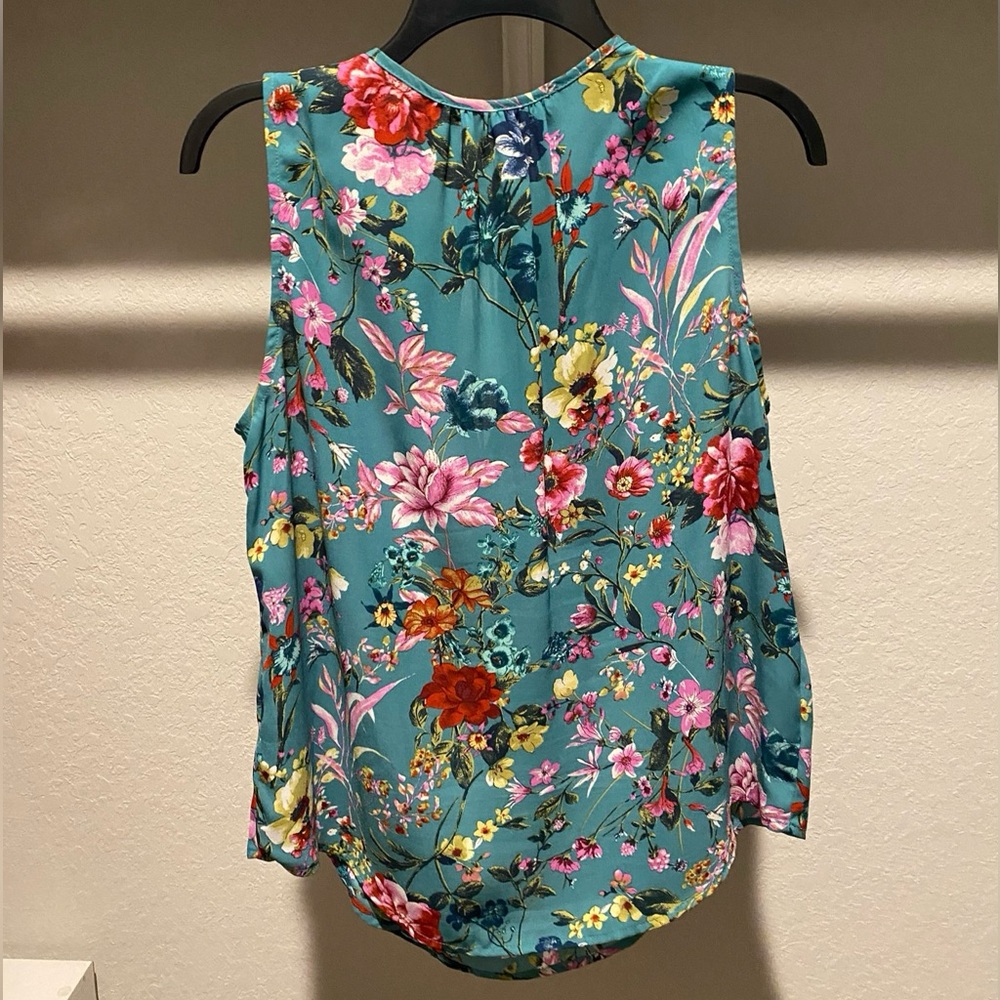 COLLECTIVE CONCEPTS Stitch Fix Wilson Tie Back Top Sz L - Picture 3 of 3